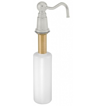 Westbrass Country Soap/Lotion Dispenser in Satin Nickel D2175-07